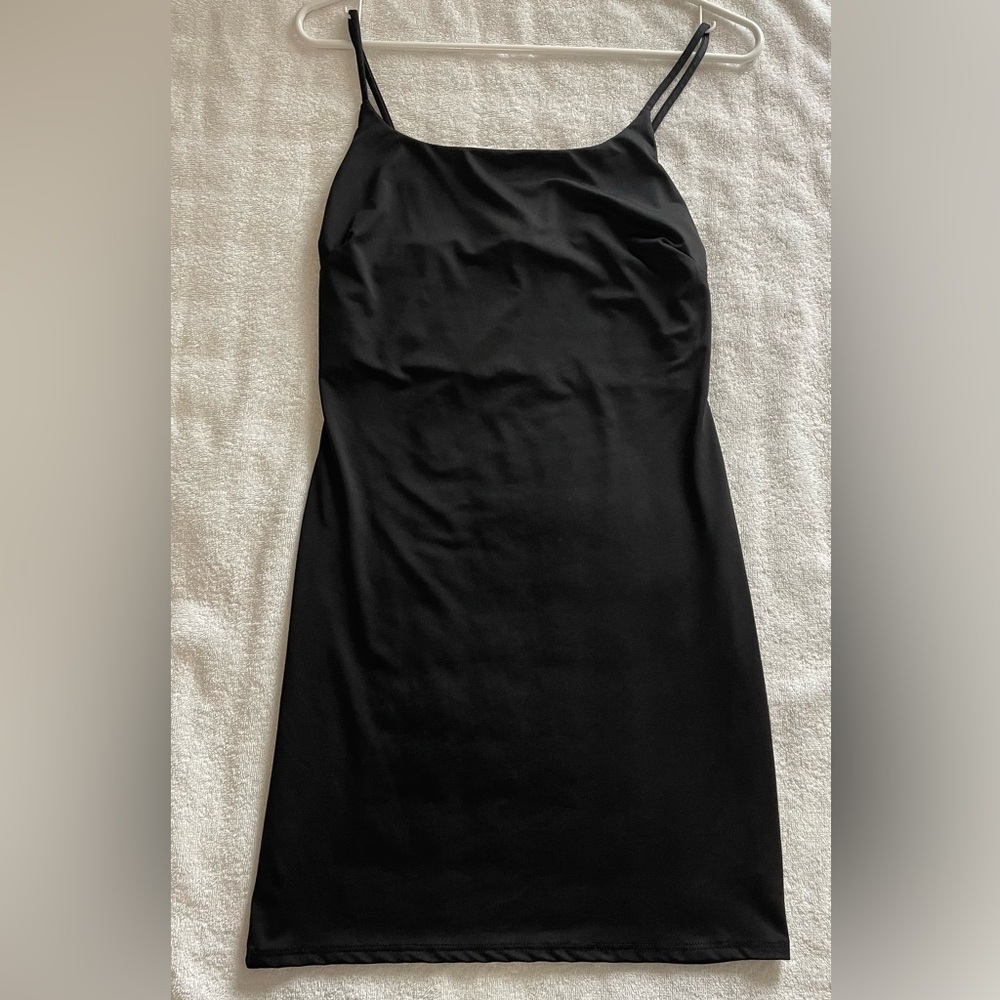 Mind Code Slip Dress